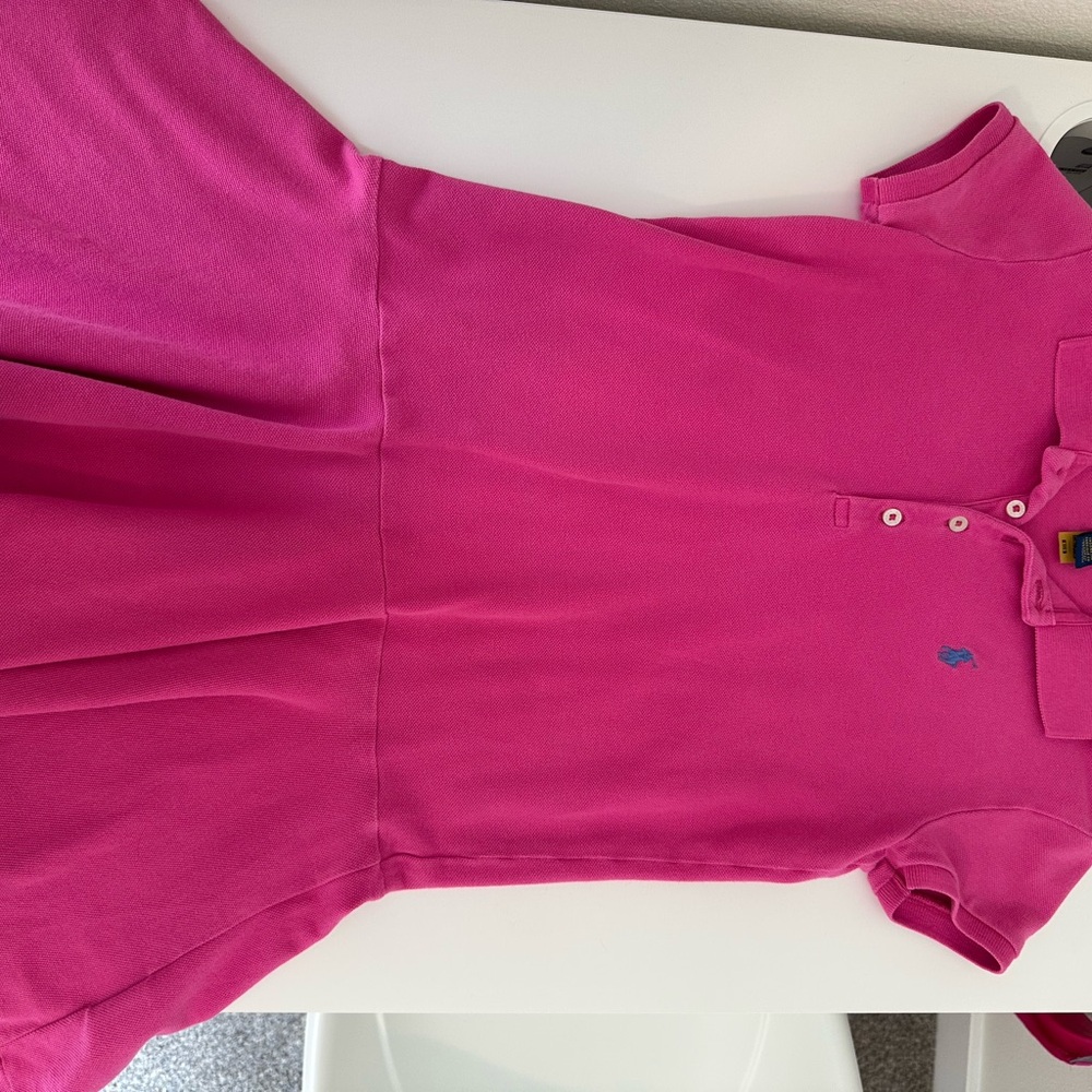 Ralph Lauren Pink Polo Dress